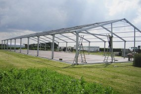 Relocatable Macey and Bond Clear Span Marquees Profile 1