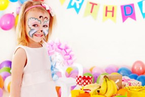 Painted peacock Face Painter Hire Profile 1