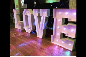 Insomnia Discos Light Up Letter Hire Profile 1
