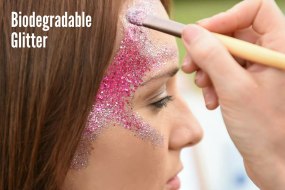 Biodegradable earth safe sparkles