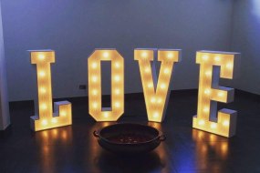 Chocolate and Candy Events Light Up Letter Hire Profile 1