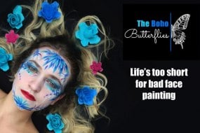 The Boho Butterflies - Face Artists Body Art Hire Profile 1
