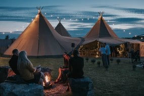 Tipi Festoons in actions