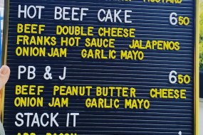 Our core Brick Lane menu