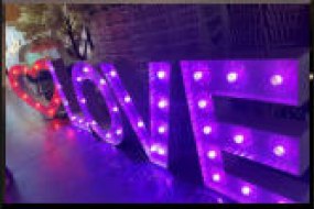 Wyld Sound Disco & Event Services  Light Up Letter Hire Profile 1