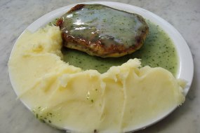 A good hearty Pie and Mash and special liquor