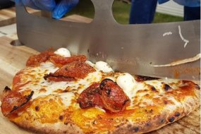 Flaming Pizza Guys Food Van Hire Profile 1