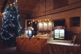 Bar at a Christmas event