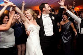 Happy Bride and Groom