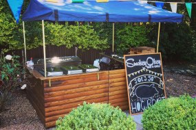 SmokeyOkey "Market-stall" setup - Surprise 50th Birthday Party