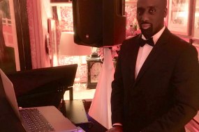 Supplying sounds at the Elite "Harrys Bar"Mayfair, London