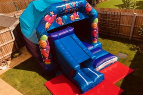 bouncy castle slide combo