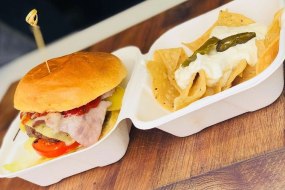 Burger & Nachos