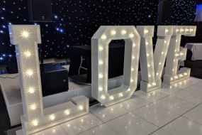 Luxe In Love  Light Up Letter Hire Profile 1