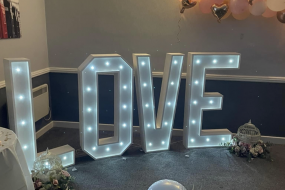 Candy Cart Kingdom Light Up Letter Hire Profile 1