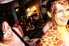 Painted by Rosemary Black Face Painter Hire Profile 1