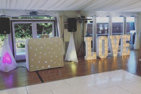 Trez Entertainment Light Up Letter Hire Profile 1