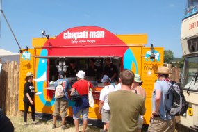 Chapati Man at Glastonbury Festival