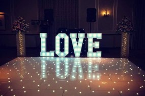 A Touch Of Sparkle Flower Wall Hire Profile 1