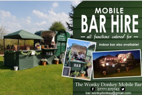 The Wonky Donkey Mobile Bar  Horsebox Bar Hire  Profile 1