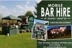 The Wonky Donkey Mobile Bar  Horsebox Bar Hire  Profile 1