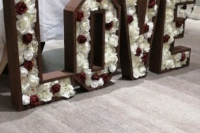 4YaParty Weddings & Events Flower Letters & Numbers Profile 1