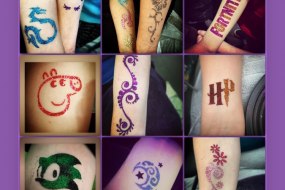 C & G Glitter Tattoo Party Temporary Tattooists Profile 1