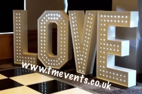 Taylor Made Events and Costumes Light Up Letter Hire Profile 1