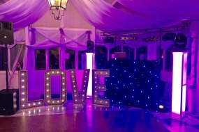 Sounds Entertainment UK Light Up Letter Hire Profile 1