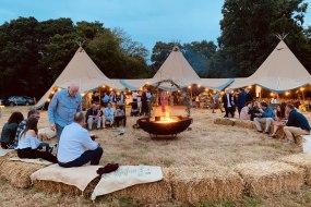 Relaxed festival style wedding