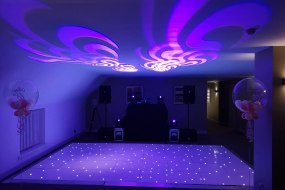 DBX Events and DJ David Munro  Light Up Letter Hire Profile 1
