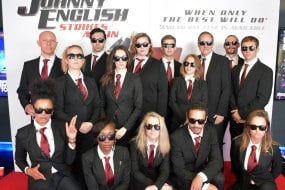 Johnny English Spies provided for the UK premiere