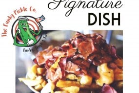 Poutine with Montreal smoked meat.