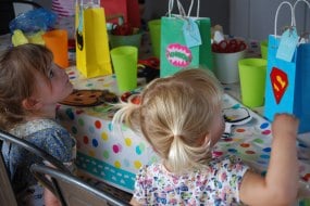 Superhero Party at home
