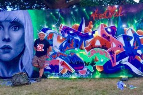 Graffiti Artists 2 Hire  Backdrop Hire Profile 1