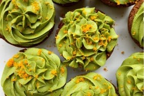 So Matcha Orange Muffins