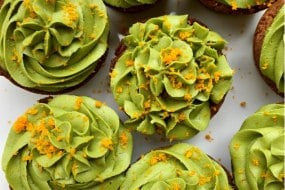 So Matcha Orange Muffins 