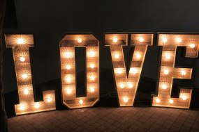 Funky Muppet Light Up Letter Hire Profile 1