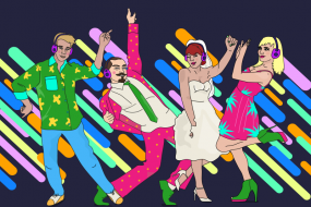 Let's all party and bust out some shapes!