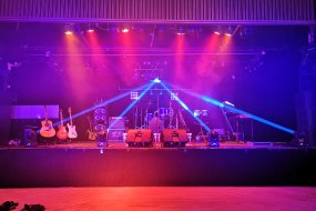 Supplying Lighting For Promo Video