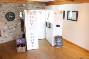 Enclosed photo booth