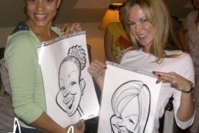 The Wedding Artist Caricaturists Profile 1