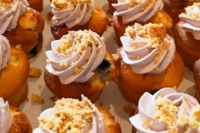 Mini Blueberry Cheesecake Muffins