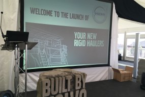 Dynamic Live Events Screen and Projector Hire Profile 1