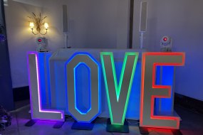 Sight 'n' Sound Light Up Letter Hire Profile 1