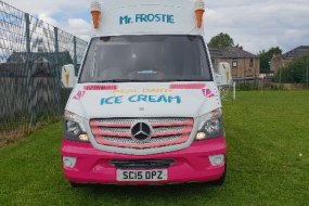 DJ frostie sweets and treats Food Van Hire Profile 1