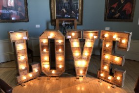 Love & Magic Wedding and Event Services  Light Up Letter Hire Profile 1