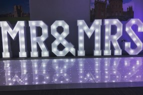 Over the Rainbow Weddings  Light Up Letter Hire Profile 1