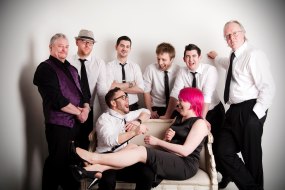 A happy group of people
