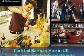 Hire a Cocktail Bartender Cocktail Bar Hire Profile 1